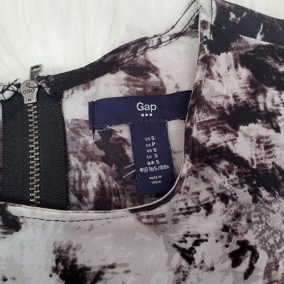 Women's Gap Black & White Floral Dress/Size Small - Picture 7 of 13